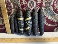 3 Sets Cast Iron Clock Weights