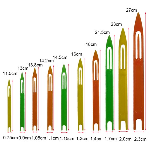 10pcs 6 net making - 4.5''-10.6",