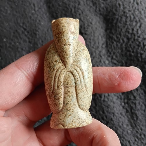 Japanese old clay holy man - japanese,