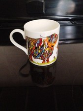 Art by Chloe Gardner  MUG – BRIGHT HIGHLAND COW Design