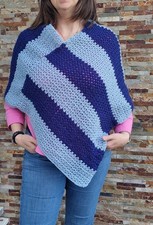 Handmade Crochet Poncho Women