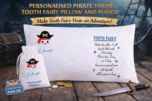 Personalised pirate tooth - pirate,