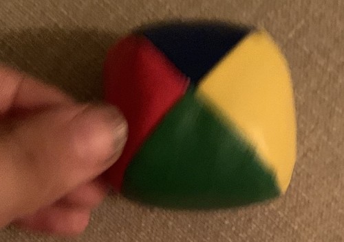 Juggling ball single good grip