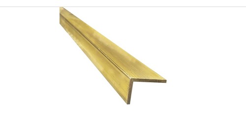Unequal angle brass 8mm - angle, 50.8mm