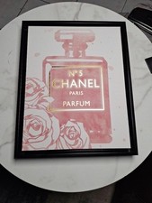 Chanel No 5 Paris Framed
