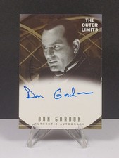 The Outer Limits - Don Gordon Autograph as Captain Dave Crowell A10