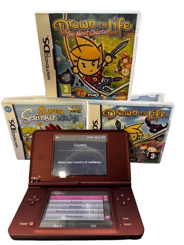 Nintendo dsi console wine - nintendo, console,