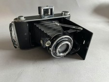 Ensign Selfix 420 vintage folding bellows camera + Engar 105mm F4.5 lens 1946