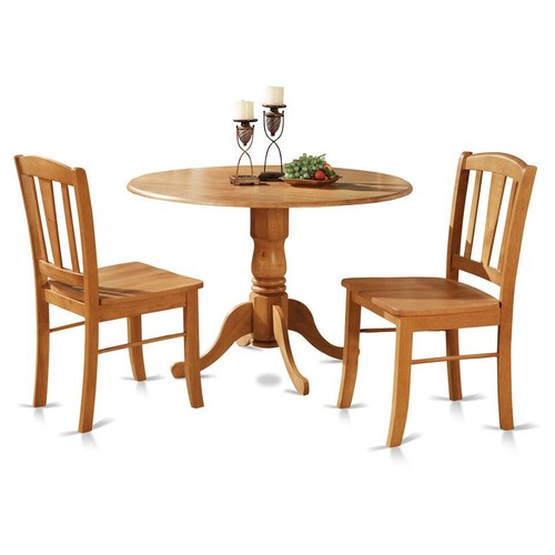 3pc set round pedestal drop
