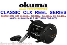 OKUMA CLASSIC CLX MULTIPLIER REEL FOR SEA SURF BEACHCASTER BOAT ROD FISHING RIGS