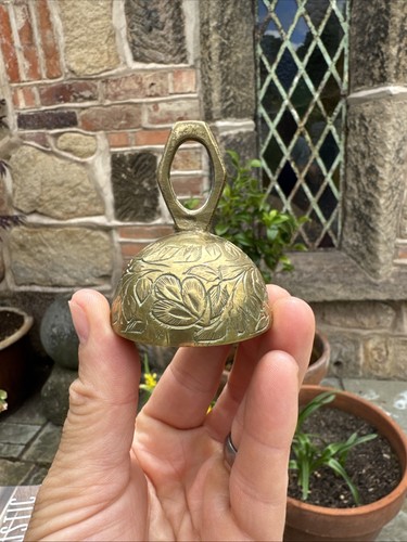 Vintage brass small - small, table