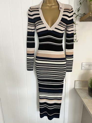 Karen millen stripe knit - karen, polo