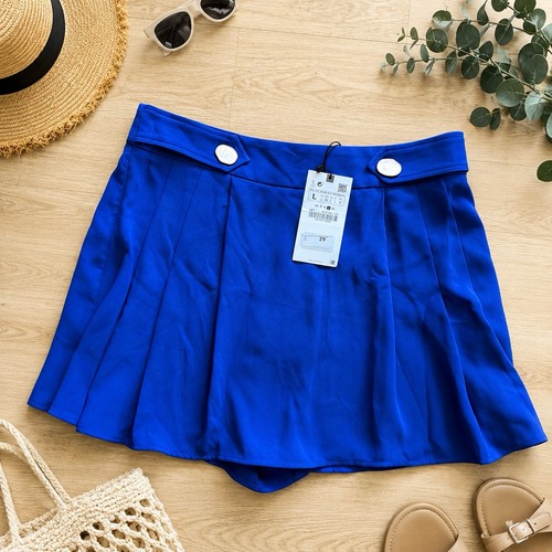 Zara women blue short - blue,