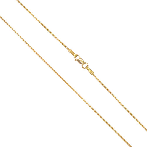 22ct yellow gold foxtail chain - 22ct,