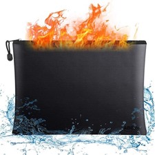 Fireproof and Waterproof Document Bag Important Organizer Organization Box