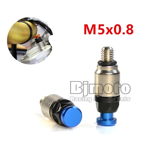 8mm front fork bleeder - m5,