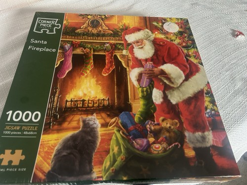 Corner piece christmas santa - piece,
