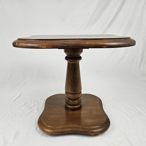 Mersman pedestal end table - pedestal,