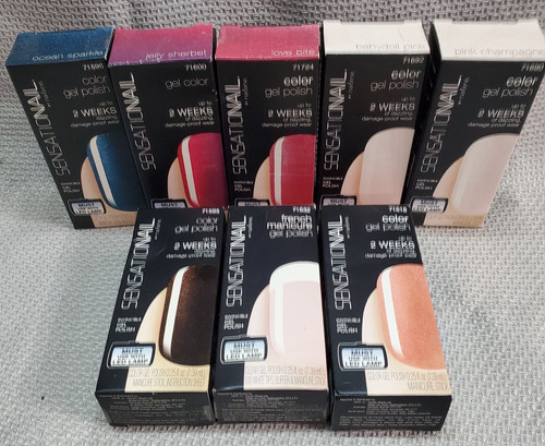 Sensationail gel nail polish - nail,