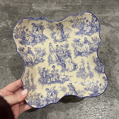 Unusual shaped vintage orchid - shaped,