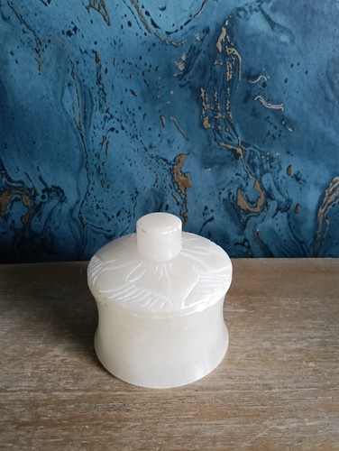 Vintage hand carved natural - hand-carved,
