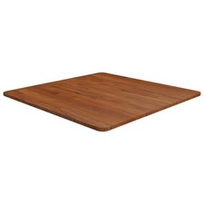 Solid Wood Oak Square Table Top Desktop Multi Colours Brown Multi Sizes vidaXL