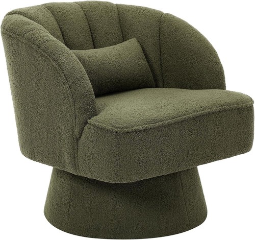 Modern swivel chair round - modern,