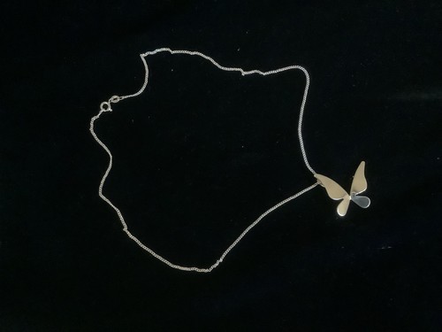Solid 925 silver butterfly - solid,