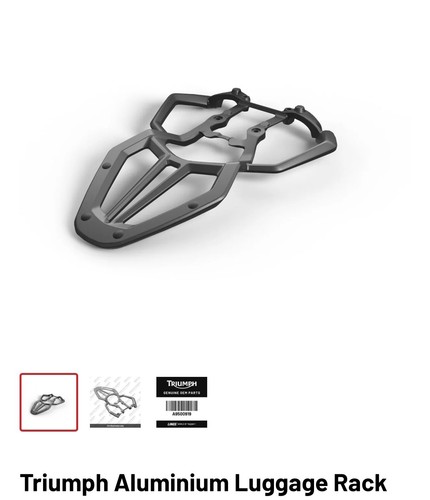 Triumph luggage rack for - triumph, 2025