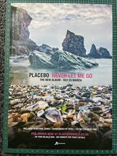 Placebo Never Let Me Go A4 Poster/Original Magazine Advert