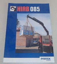 Brochure/brochure Hiab crane