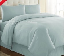 Luxury 100% Egyptian Cotton Duvet Quilt Cover & Pillowcase Bedding Set All Sizes