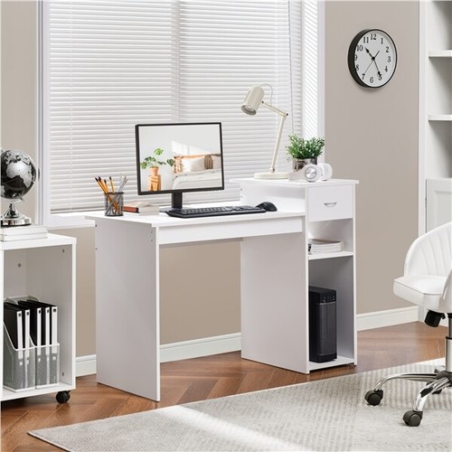 Wood computer desk laptop - computer, pc