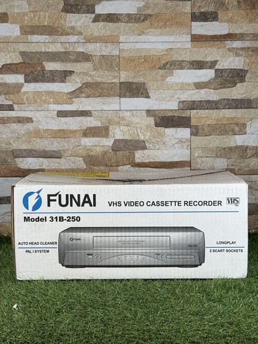 New sealed funai 31b 250 - sealed, vhs