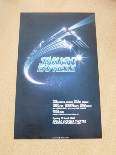 Starlight express pre - starlight, opening