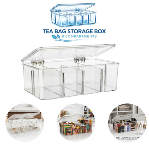 Plastic storage box with - storage, lid