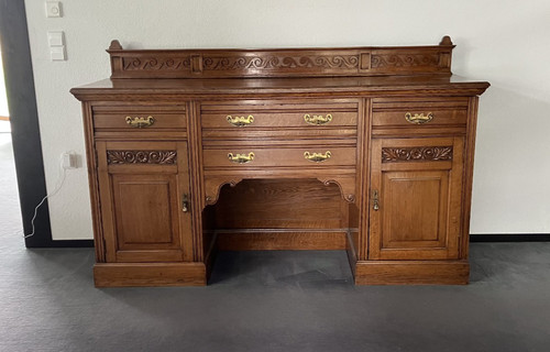Antique edwardian oak - antique,