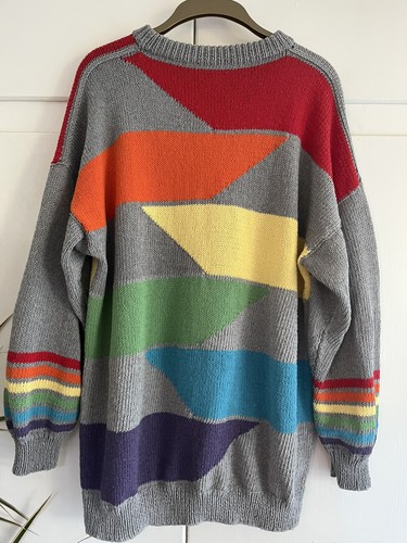 New handmade grey rainbow - new,