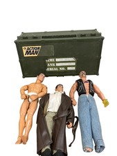 Action Man Figures with Case