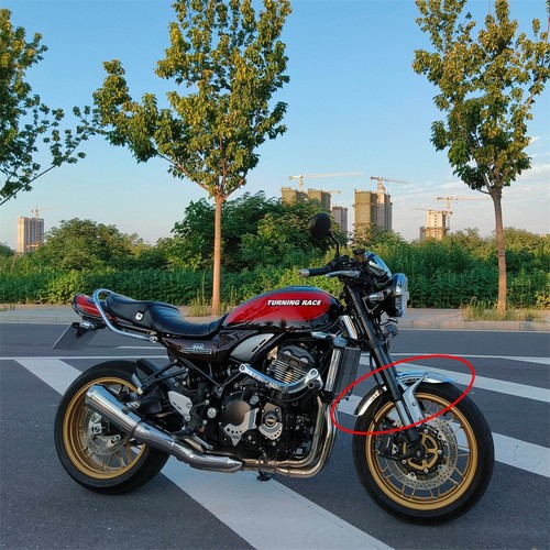 Front fender chrome - chrome, mudguard