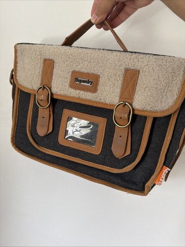 Superdry sherpa satchel - sherpa,