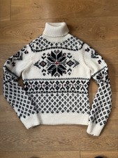 Ralph Lauren Ladies Fair Isle Jumper. Snowflake.