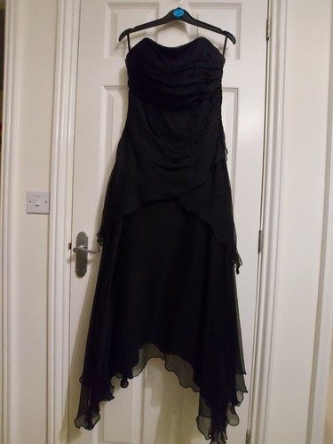 Monsoon black evening prom - black,