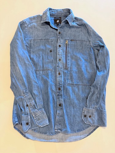 Star raw blue - blue, denim