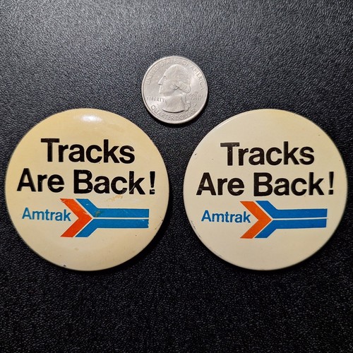 Vintage 1970s amtrak tracks - 1970s, "tracks