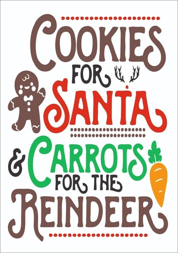 Cookies for santa carrots - cookies,