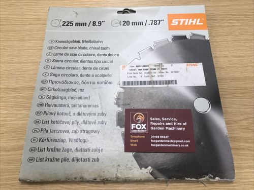 Genuine stihl chisel tooth - genuine,