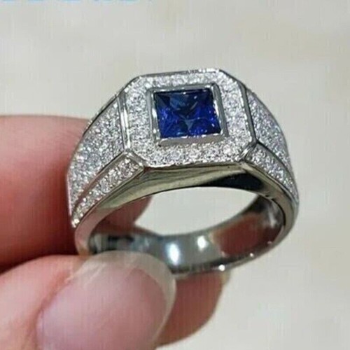 Princess blue sapphire - princess,