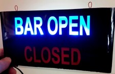 BAR OPEN CLOSED Switched Light