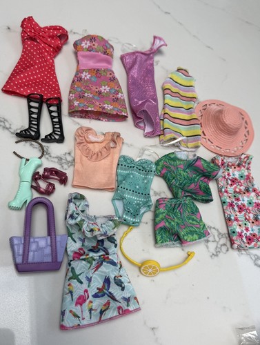 Barbie clothes bundle shoes - clothes,